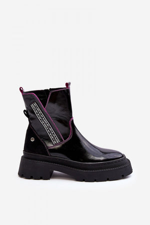 Polobotky na podpatku model 190707 Step in style
