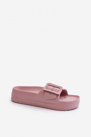 Klapky na platformě model 194985 Step in style