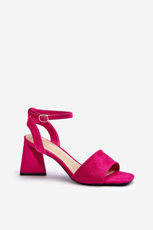 Sandály na podpatku model 196237 Step in style