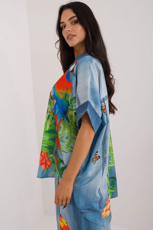 Košile s krátkým rukávem model 198371 Italy Moda