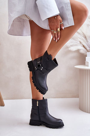 Boty na podpatku model 201544 Step in style