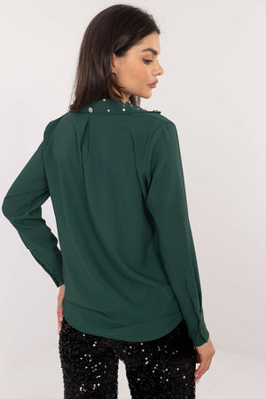 Košile s dlouhým rukávem model 203103 Italy Moda
