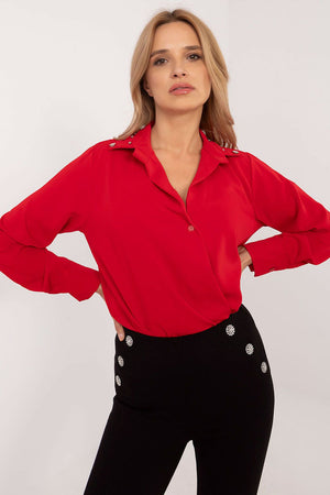 Košile s dlouhým rukávem model 203400 Italy Moda