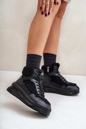 Sportovní boty na platformě model 203635 Step in style