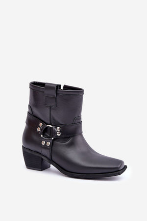 Boty na podpatku model 203874 Step in style