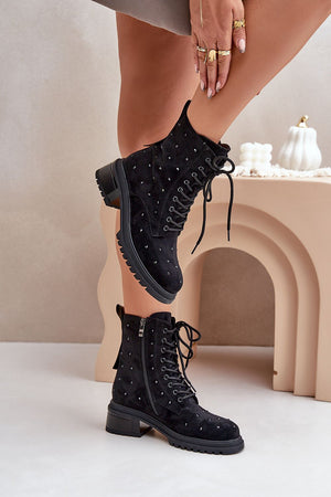 Šněrovací vyšší model 203877 Step in style