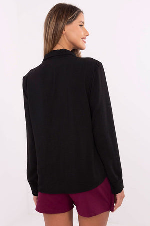 Košile s dlouhým rukávem model 203945 Italy Moda