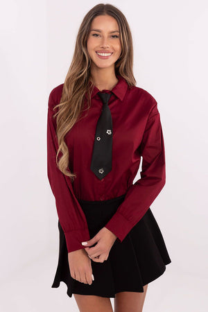 Košile s dlouhým rukávem model 204398 Italy Moda
