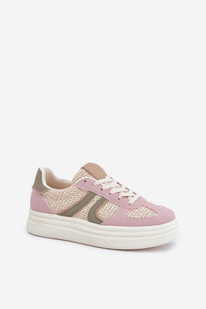 Sportovní boty na platformě model 205951 Step in style