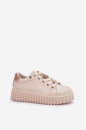 Sportovní boty na platformě model 206838 Step in style