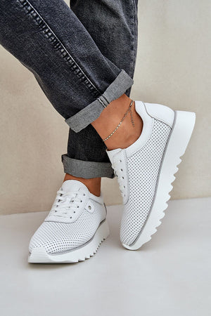 Sportovní boty na platformě model 209068 Step in style