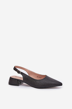 Sandály na podpatku model 209432 Step in style