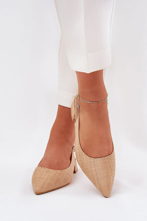 Sandály na podpatku model 209433 Step in style