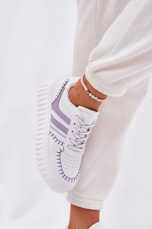Sportovní boty na platformě model 209440 Step in style