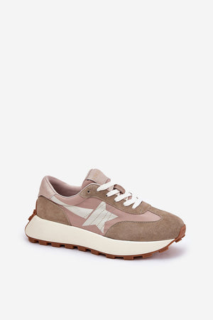 Sportovní boty na platformě model 209467 Step in style