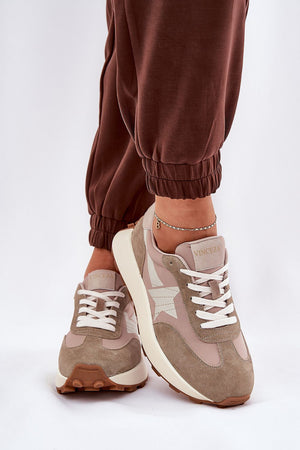 Sportovní boty na platformě model 209467 Step in style