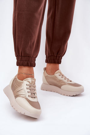 Sportovní boty na platformě model 209468 Step in style