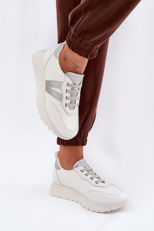 Sportovní boty na platformě model 209469 Step in style