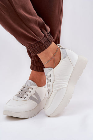 Sportovní boty na platformě model 209469 Step in style