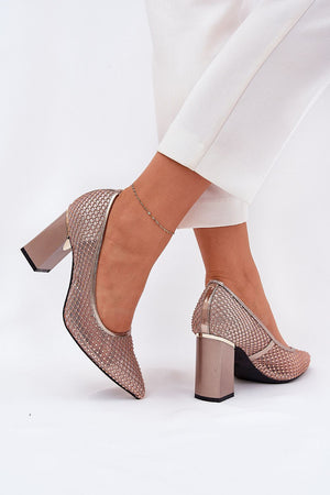 Lodičky na sloupku model 209778 Step in style