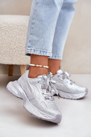 Sportovní boty na platformě model 209813 Step in style