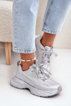 Sportovní boty na platformě model 209813 Step in style