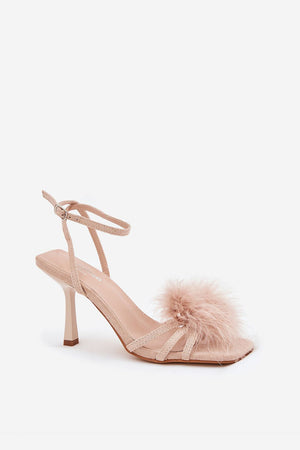 Sandály na podpatku model 209925 Step in style
