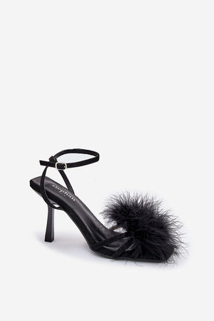 Sandály na podpatku model 209926 Step in style