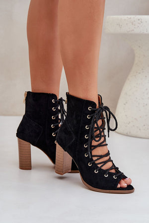 Sandály na podpatku model 209931 Step in style