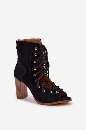 Sandály na podpatku model 209931 Step in style