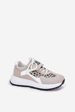 Sportovní boty na platformě model 211007 Step in style