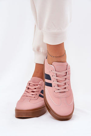 Sportovní boty na platformě model 211009 Step in style
