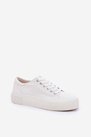 Tenisky na platformě model 211349 Step in style