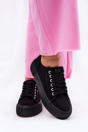 Tenisky na platformě model 211357 Step in style