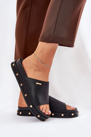 Klapky na platformě model 211686 Step in style