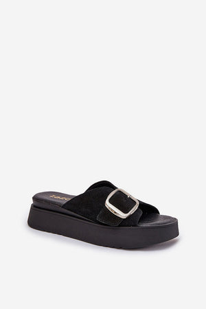 Klapky na platformě model 211970 Step in style