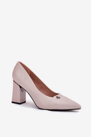 Lodičky na sloupku model 211982 Step in style