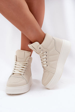 Sportovní boty na platformě model 212720 Step in style