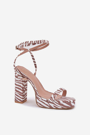 Sandály na podpatku model 212818 Step in style
