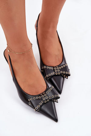 Lodičky na podpatku model 213889 Step in style