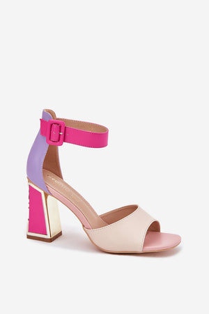 Sandály na podpatku model 213932 Step in style