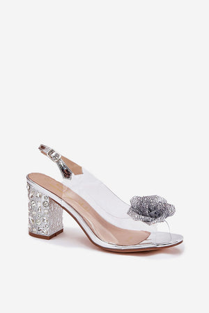 Sandály na podpatku model 213933 Step in style