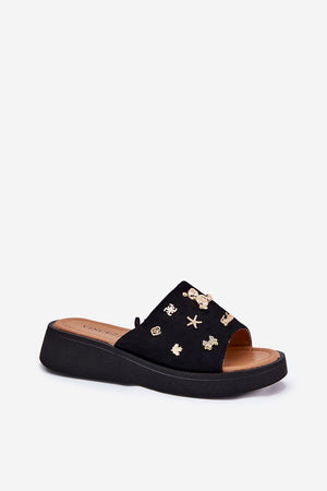 Klapky na platformě model 213953 Step in style
