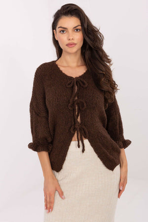 Svetr na zapínání model 216110 Italy Moda
