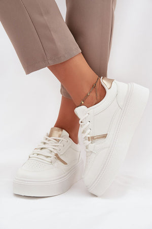 Sportovní boty na platformě model 216467 Step in style