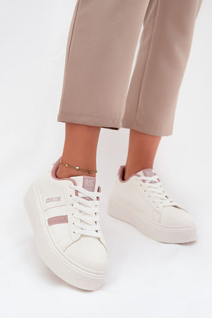 Sportovní boty na platformě model 216471 Step in style