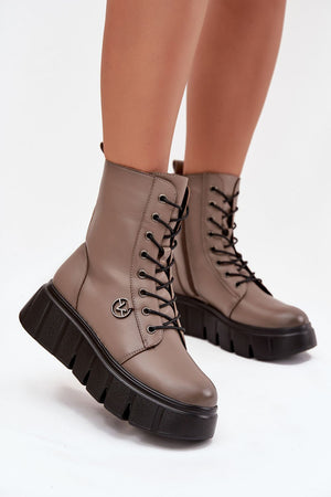 Šněrovací vyšší model 216829 Step in style