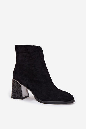 Boty na podpatku model 216831 Step in style