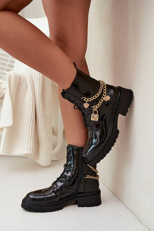 Šněrovací vyšší model 216849 Step in style
