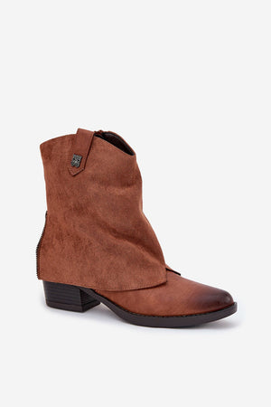 Boty na podpatku model 217193 Step in style